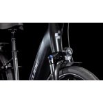 CUBE Supreme Hybrid Comfort Pro 625 grey ́n ́lunar elektromos kerékpár 2025