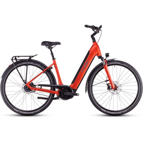 CUBE 25 Supreme RT Hybrid Deluxe EX 625 fireorange'n'lunar elektromos kerékpár