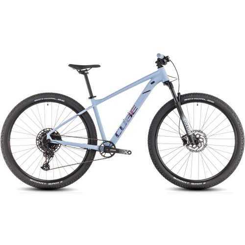 Cube Attention SLX pidgeonblue'n'rubyred 2025 MTB KERÉKPÁR