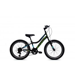 Capriolo Diavolo200 20 gyerek kerékpár Fekete-Zöld 