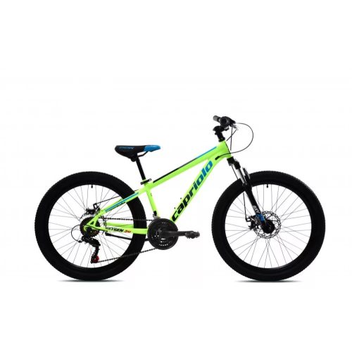 Capriolo Oxigen Disc 24 gyerek kerékpár zöld