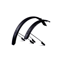   ACID SÁRVÉDŐ SZETT 20" MUDGUARD SET KIDS 55 WITH STAYS BLACK