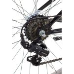 CSEPEL MUSTANG 24" 6S FEKETE GYEREK KERÉKPÁR