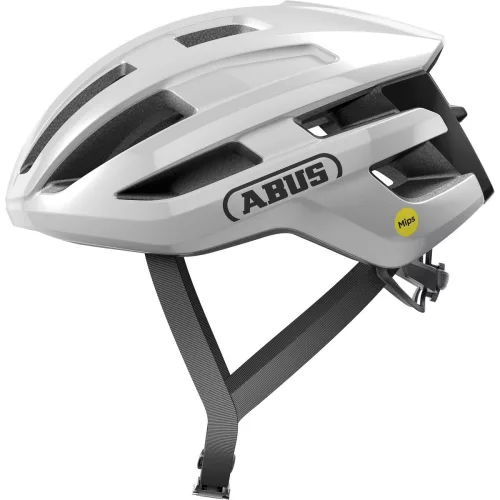 ABUS FEJVÉDŐ Powerdome MIPS  shiny white M (54-58)