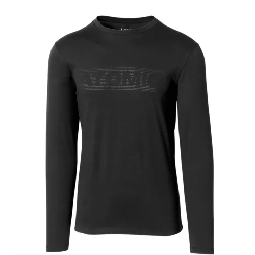 PÓLÓ ATOMIC ALPS LS T-SHIRT BLACK
