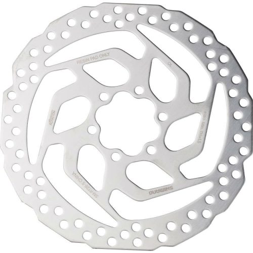 FÉKTÁRCSA SHIMANO SMRT26 160MM 6-CSAVAROS CSAK MŰGYANTÁS BETÉTHEZ