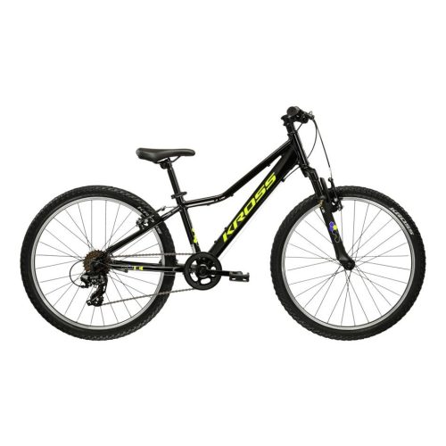 KROSS Hexagon JR 24" OS fekete gyerek kerékpár