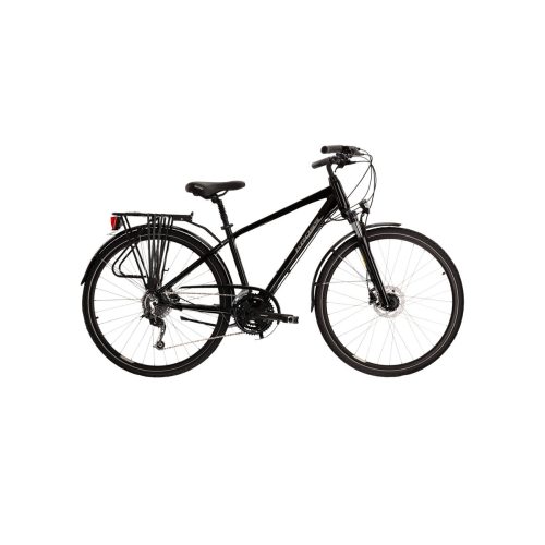 KROSS Trans 5.0 M 28 S fekete-szürke TÚRA kerékpár