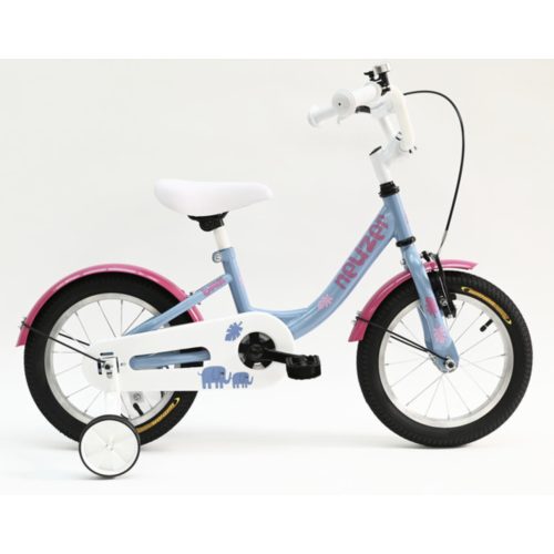 NEUZER BMX 16 KÉK-PINK ELEFÁNTOS LÁNY GYEREK KERÉKPÁR