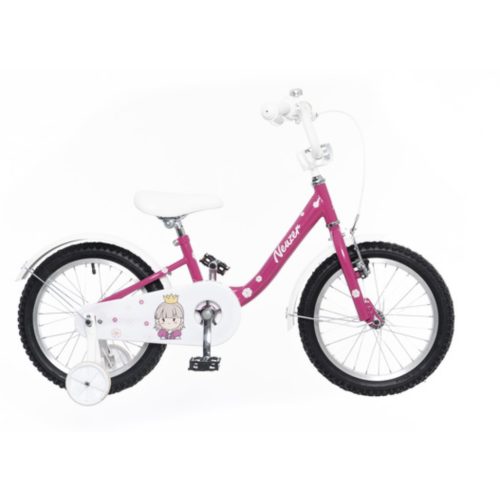 NEUZER BMX 16 PINK-FEHÉR HERCEGNŐS LÁNY GYEREK KERÉKPÁR