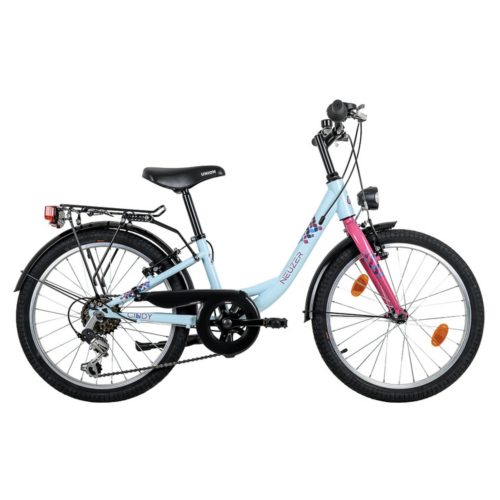 NEUZER Cindy city 20" kék/magenta gyerek kerékpár