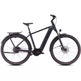   TESZT KERÉKPÁR - CUBE Kathmandu Hybrid Comfort pro 800 night'n'chrome elektromos kerékpár 2025