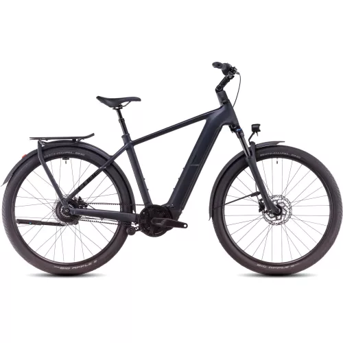 TESZT KERÉKPÁR - CUBE Kathmandu Hybrid Comfort pro 800 night'n'chrome elektromos kerékpár 2025