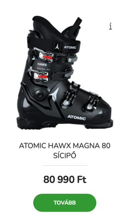 Atomic Hawx Magne 80 sícipő