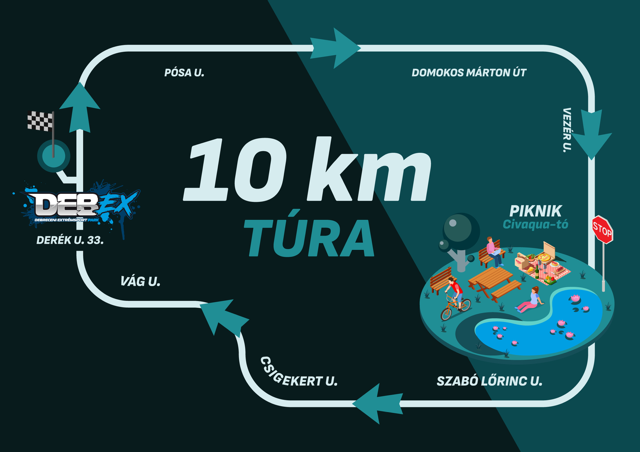 DebEx Debrecen - Mozdulj Debrecen! - bringaprogram 2024